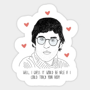 Louis Theroux Sticker